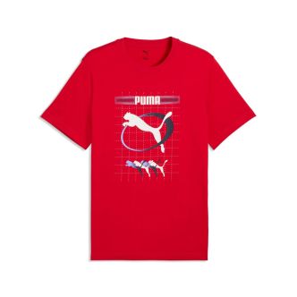 PUMA GRAPHIC EXECUTION TEE
