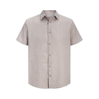 JJESUMMER LINEN BLEND SHIRT S/S SN