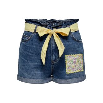 ONLSHAPAY SCARF BELT DNM SHORTS GUA