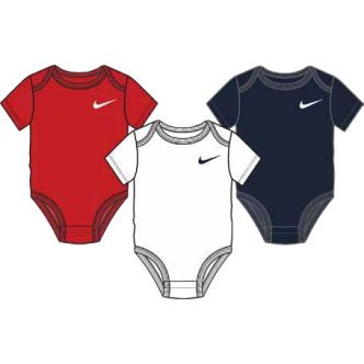 3PK SWOOSH BODYSUIT